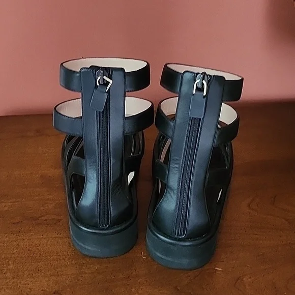 Stuart Weitzman Gala Lift Gladiator Sandals - Picture 3 of 8